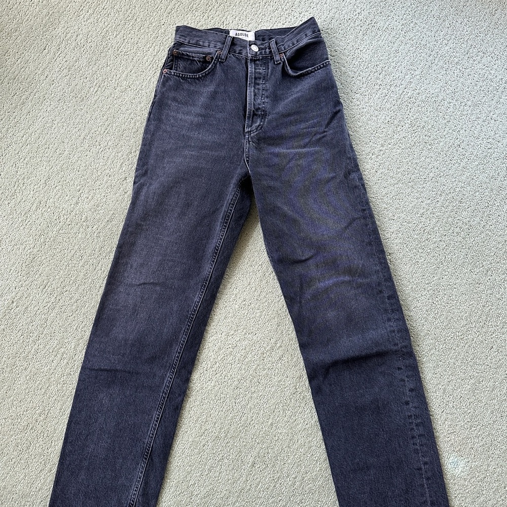Agolde Charcoal Denim Jeans